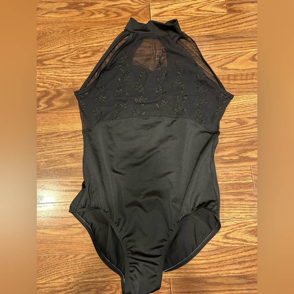 Black large Suffolk leotard